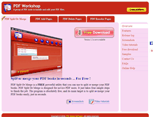 Tablet Screenshot of pdfworkshop.com